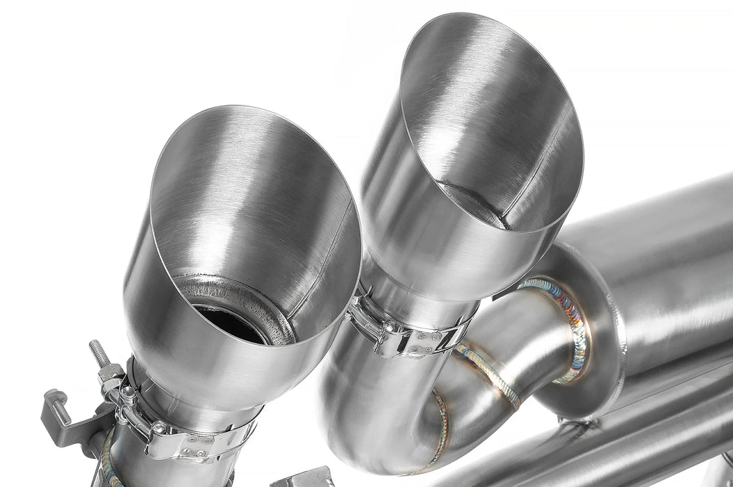 IE Valved Cat Back Exhaust System - VW Golf R Mk8