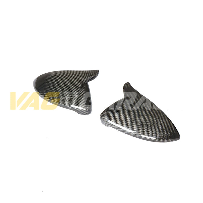 Genuine Carbon Fibre Replacement Mirror Covers Ox Horn MK7/7.5 GTI/R
