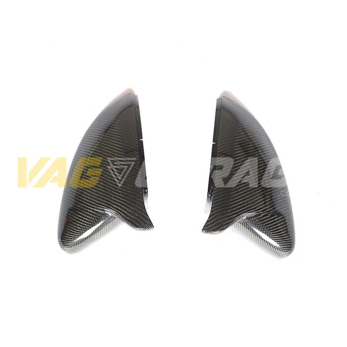 Genuine Carbon Fibre Replacement Mirror Covers Ox Horn MK7/7.5 GTI/R
