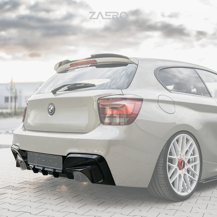 EVO-1 Rear Diffuser for BMW 1 Series F20 (Pre LCI) 2012-2015