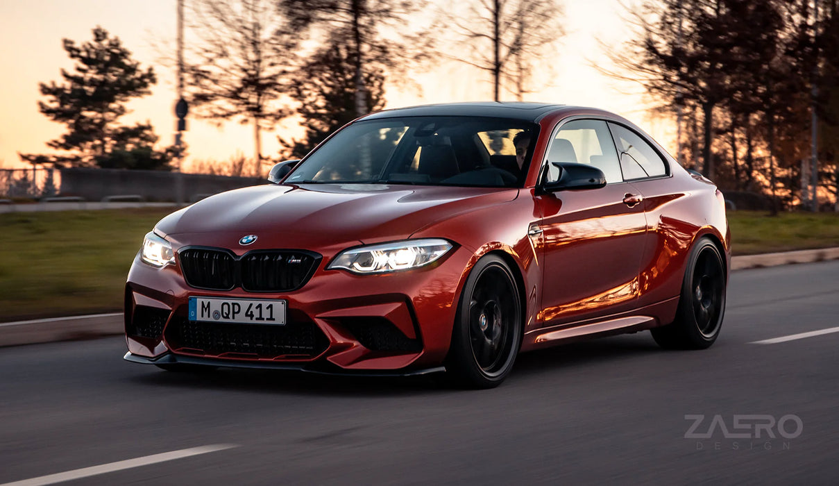 Zaero Design EVO-S Front Lip/Splitter – BMW M2 F87 (LCI) 2018+