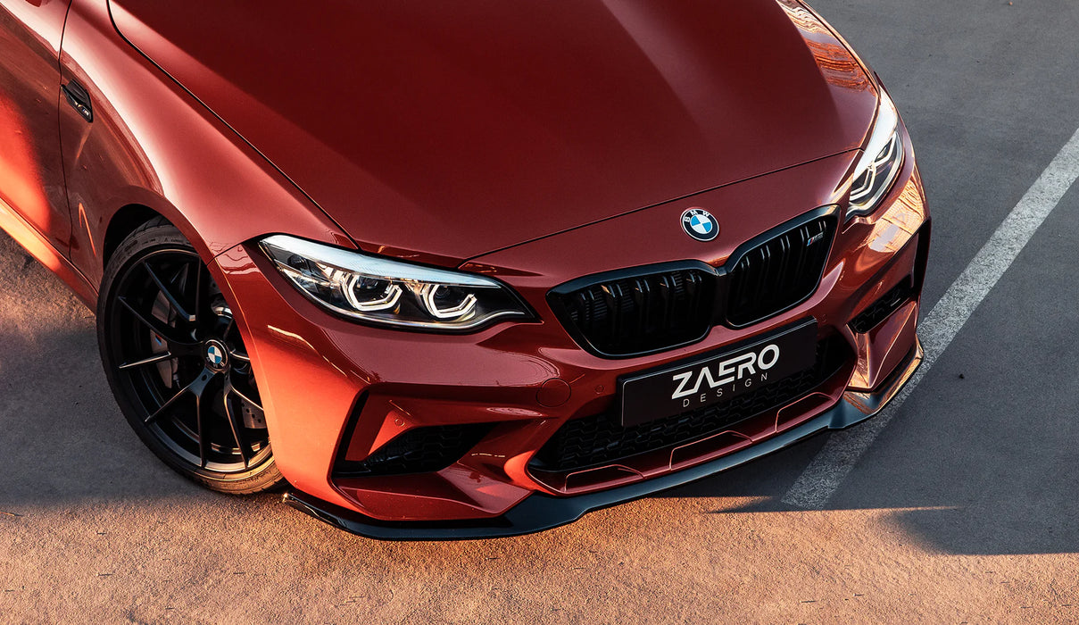 Zaero Design EVO-S Front Lip/Splitter – BMW M2 F87 (LCI) 2018+