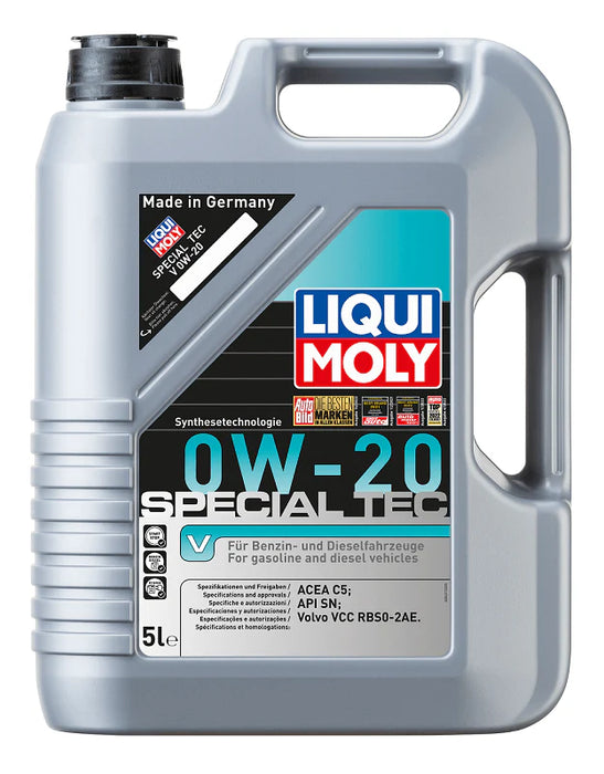 LIQUI MOLY – Special Tec V 0W-20 (5L)  Engine Oil – Volvo VCC RBS0-2AE