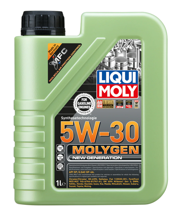 LIQUI MOLY – Molygen New Generation 5W-30 (1L) – Engine Oil – API SP / ILSAC GF-6A