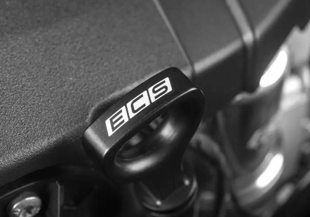 ECS Tuning Billet Engine Oil Dipstick - Black Anodized | Audi B8 A4/A5 | B9 A4/A5 | B9 Q5