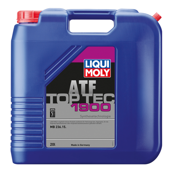LIQUI MOLY – Top Tec ATF 1900 (20L) – Transmission Oil – Mercedes-Benz 7G-Tronic / MB 236.15