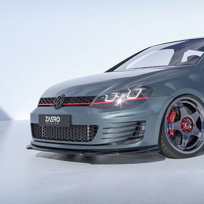 EVO-1 Front Lip/Splitter for Volkswagen Golf GTI MK7 2013-2017