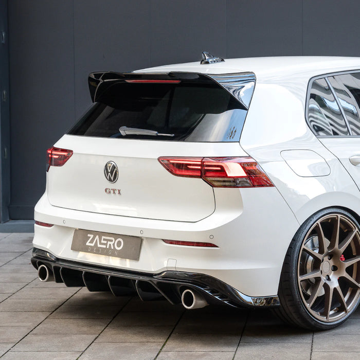 Zaero Designs - EVO-1 Rear Diffuser for Volkswagen Golf GTI MK8 2021+