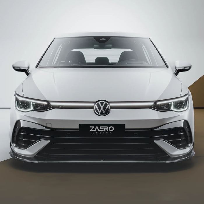 Zaero Design EVO-1 Front Lip – Volkswagen Golf R MK8 2021–2024
