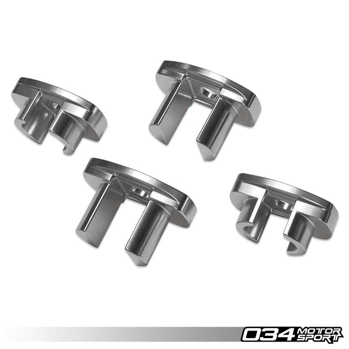 034Motorsport Billet Aluminium Rear Subframe Inserts - Audi B9 Q5/SQ5