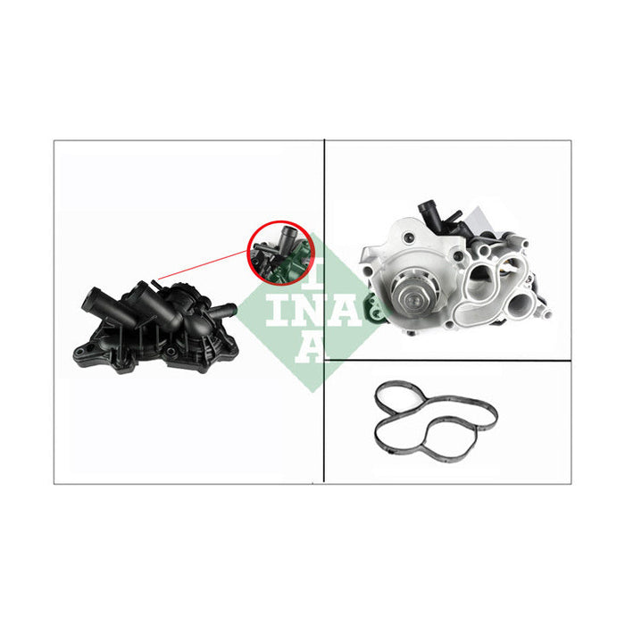 INA - Waterpump - Volkswagen POLO V (6R1, 6C1) 1.2 TSI CJZD