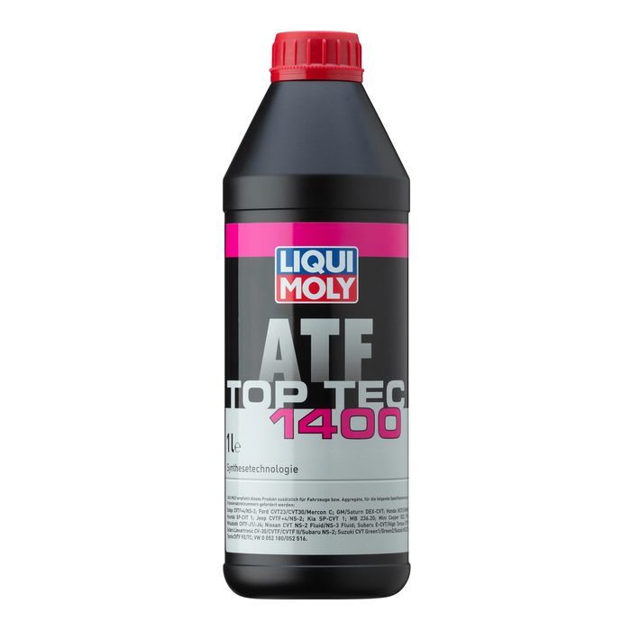 LIQUI MOLY – Top Tec ATF 1400 (1L) – Transmission Oil – CVT / Multitronic / Autotronic