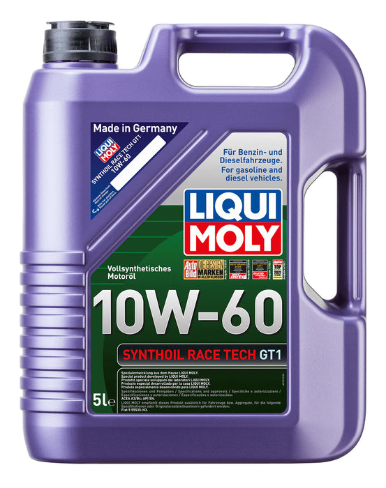 LIQUI MOLY Synthoil Race Tech GT1 10W-60 5L – Engine Oil