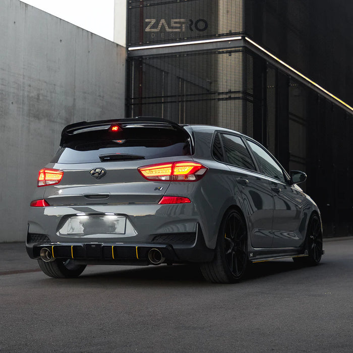 Zaero Design EVO-1 Rear Diffuser – Hyundai i30N Hatch (2018–2020)