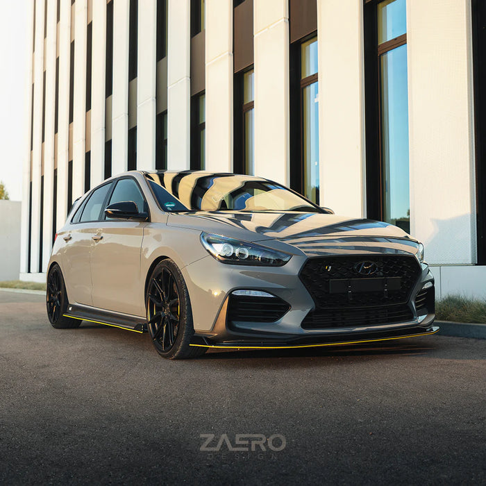 Zaero Design EVO-1 Side Splitter/Skirts – Hyundai i30N Hatch & Fastback (2018+)