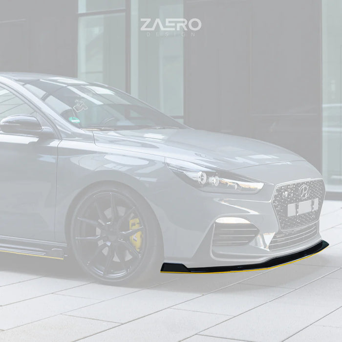 Zaero Design EVO-1 Front Lip/Splitter – Hyundai i30N Hatch & Fastback (2018–2020)
