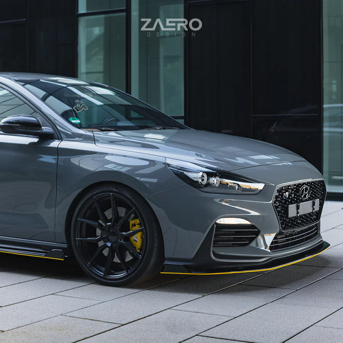 Zaero Design EVO-1 Front Lip/Splitter – Hyundai i30N Hatch & Fastback (2018–2020)
