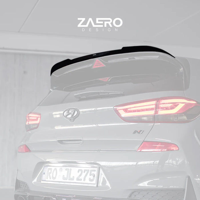 EVO-1 Rear Spoiler Extension for Hyundai i30N Hatchback 2018+