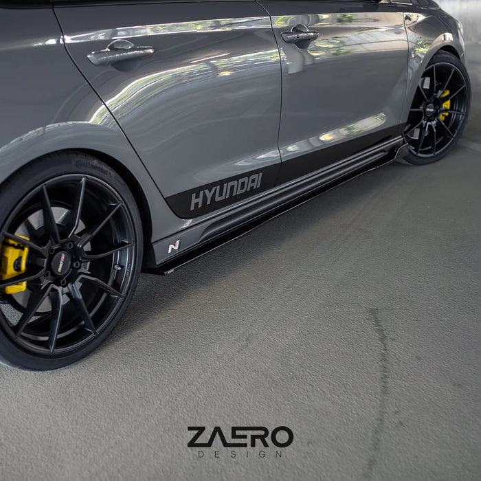 Zaero Design EVO-1 Side Splitter/Skirts – Hyundai i30N Hatch & Fastback (2018+)