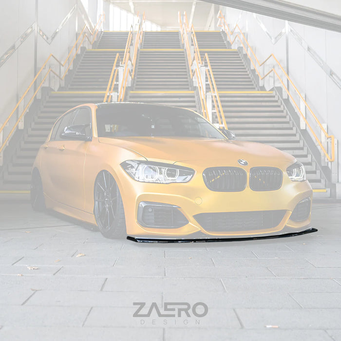 Zaero Designs - EVO-1 Front Lip/Splitter for BMW 1 Series F20 (LCI) 2016-2019