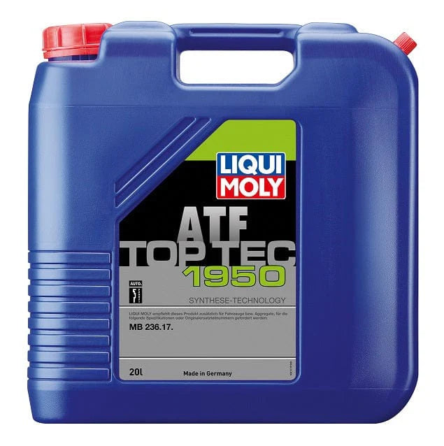 LIQUI MOLY Top Tec ATF 1950 (20 L) – Automatic Transmission Fluid – Mercedes-Benz 9G-Tronic (725.0 / 725.1)