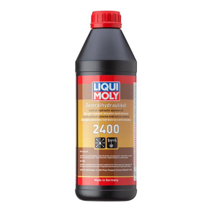 LIQUI MOLY – Central Hydraulic Oil 2400 (1 L) – Hydraulic Fluid – PSA / Peugeot / Citroën