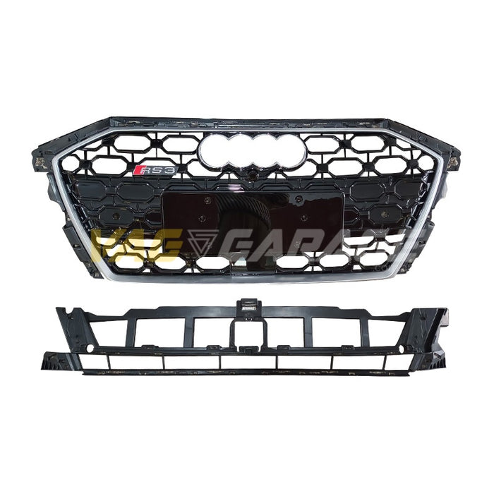 Audi Quattro Honeycomb Grille - A3/S3/RS3 8Y (2020 - 2023)