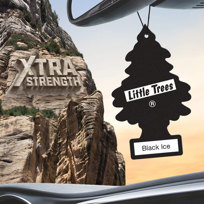 Little Trees - X-tra Strength Black Ice Car Freshener