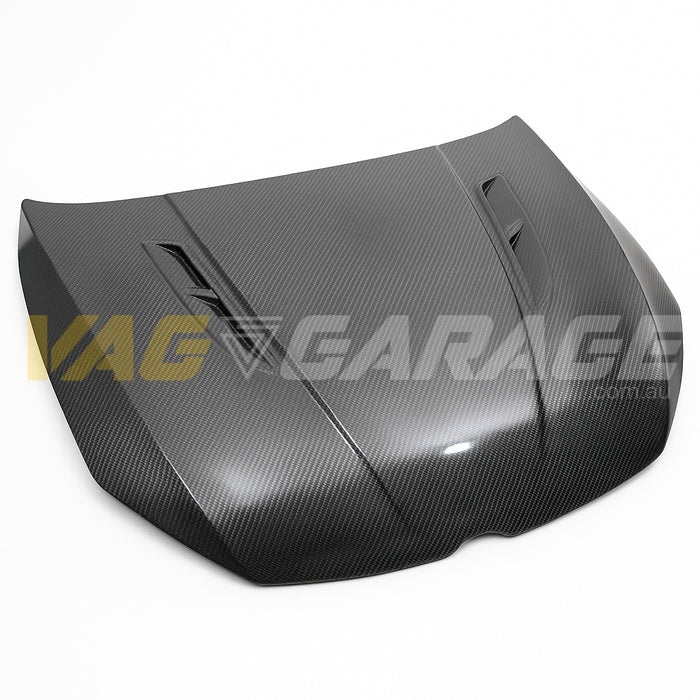 Carbon Fibre RZ Style Bonnet Hood MK7/7.5 Golf