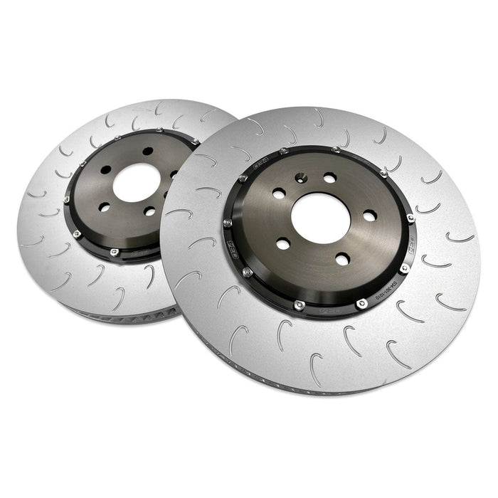 034 - Audi B9 RS5 2-Piece Floating Front Brake Rotor Upgrade Kit - 034-301-1010