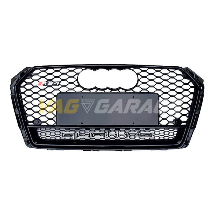 Audi Quattro Honeycomb Grille - A4/S4/RS4 B9 (2017 - 2019)
