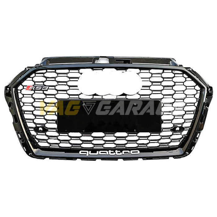 Audi Quattro Honeycomb Grille - A3/S3/RS3 8V.5 (2017 - 2019)