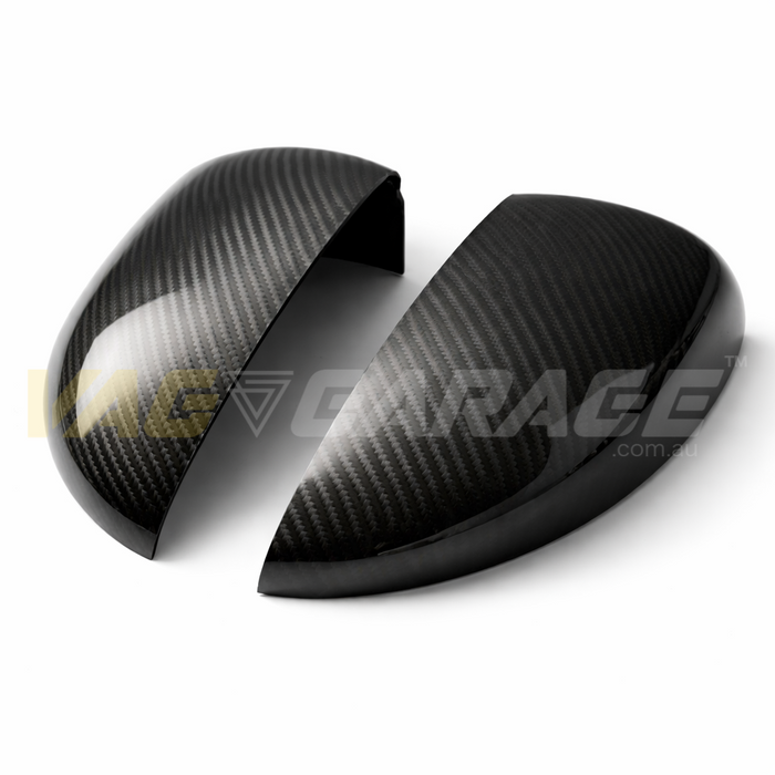 Genuine Carbon Fibre Adhesive Mirror Shells VW MK6 Golf GTI/R