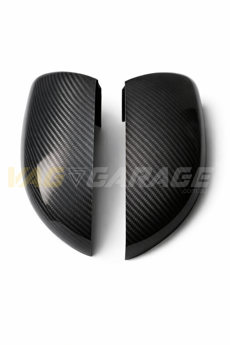 Genuine Carbon Fibre Adhesive Mirror Shells VW MK6 Golf GTI/R