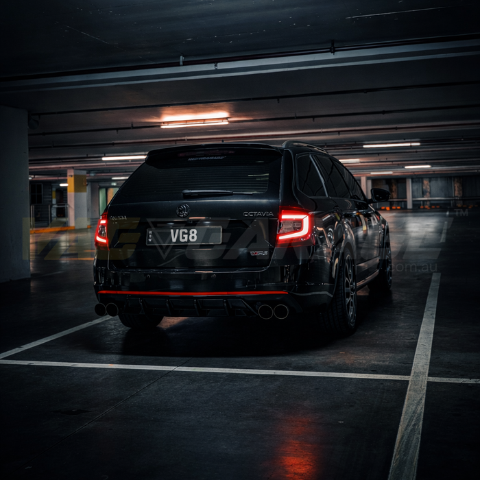 Genuine Skoda 'Black-Out' Monte Carlo Badge Kit (5PCS) for Octavia III VRS