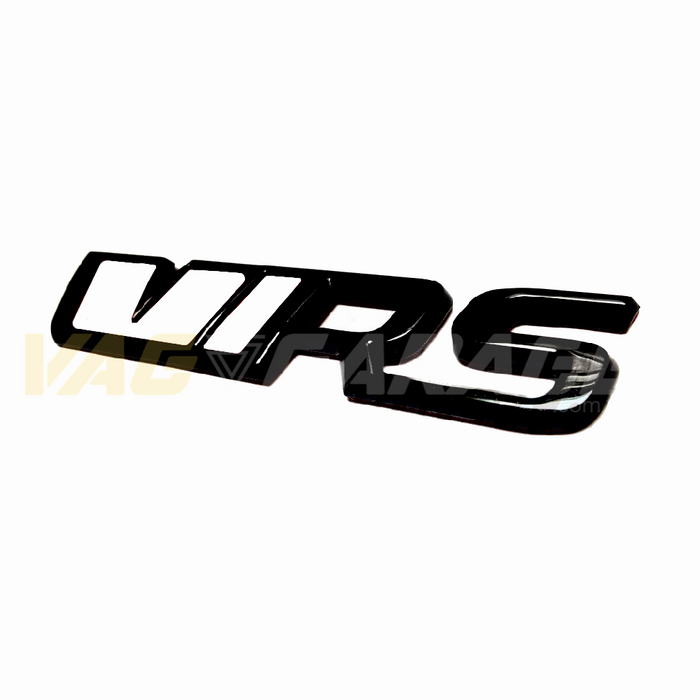 Genuine Skoda Rear Emblem Badge ´VRS' from Kodiaq RS Model´ - Glowing White / Monte Carlo Black 565853679VYZ-F9R-W