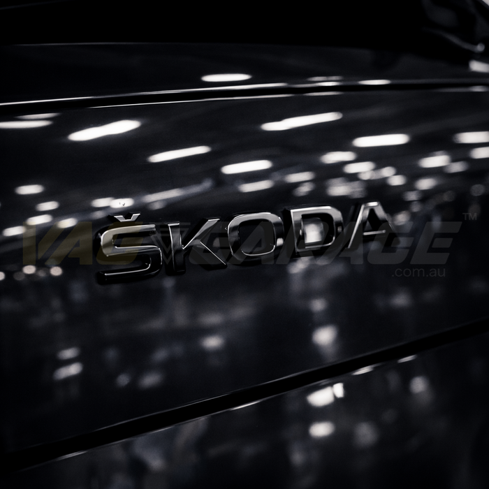 Genuine Skoda 'Black-Out' Monte Carlo Badge Kit (5PCS) for Octavia III VRS