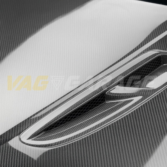 Carbon Fibre RZ Style Bonnet Hood MK7/7.5 Golf