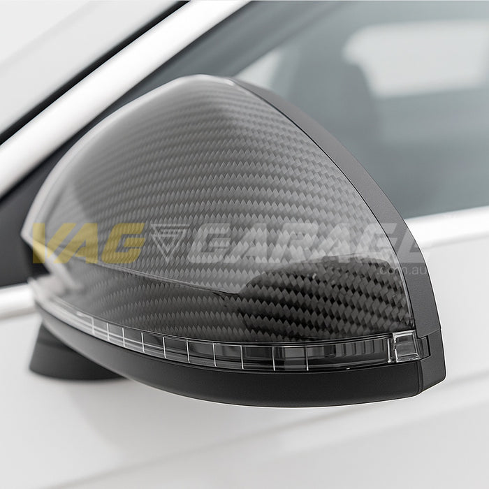 Genuine Carbon Fibre Replacement Mirror Covers Audi B9 A4/A5/S4/S5/RS4/RS5