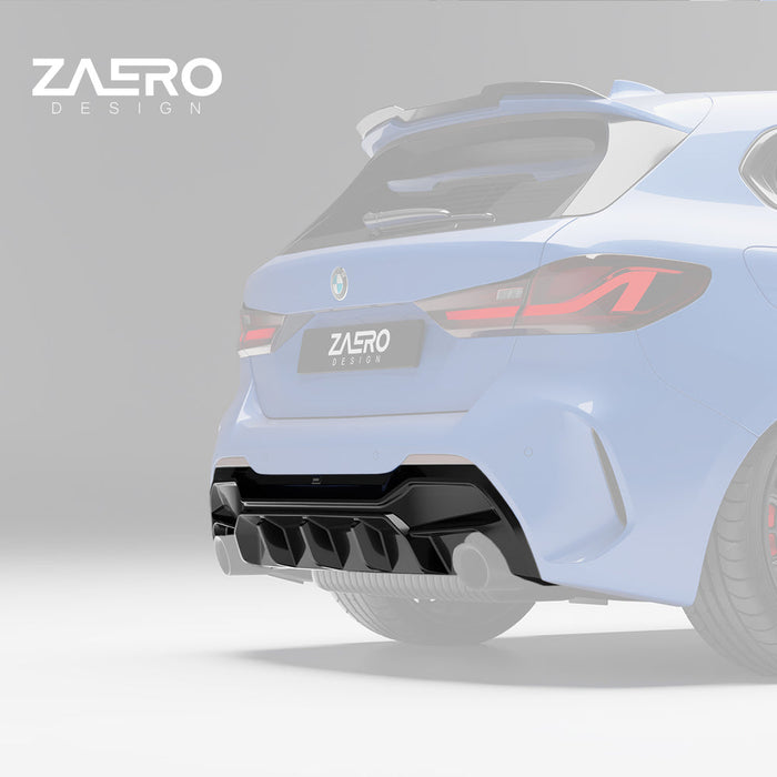 Zaero Designs - EVO-1 Diffuser for BMW 1 Series F40 (Pre-LCI) [Single/Dual Exit] 2020-2023