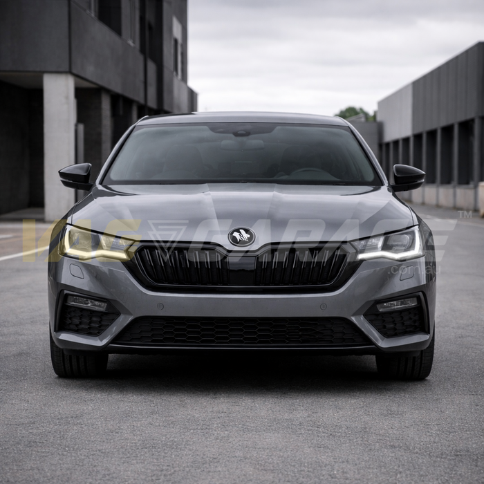 Genuine Skoda Front Emblem Badge ´SKODA Logo´ for OCTAVIA IV - Monte Carlo Black Version O4-ZNK-BLK