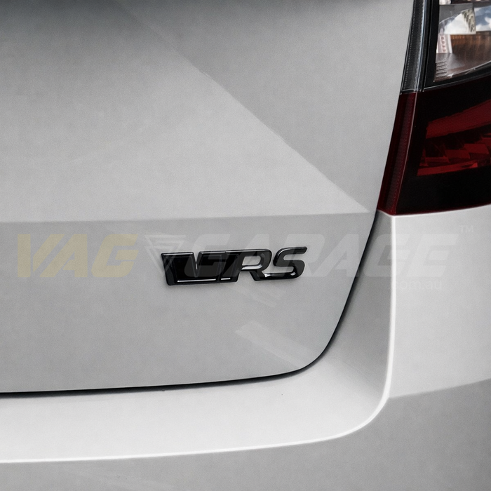 Genuine Skoda Rear Emblem Badge 'VRS' Limited Edition RS245 2018 - Black Magic / Monte Carlo 5E0853687SNTA-F9R