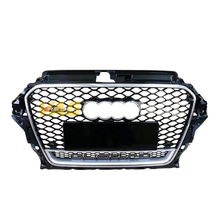 Audi Quattro Honeycomb Grille - A3/S3/RS3 8V