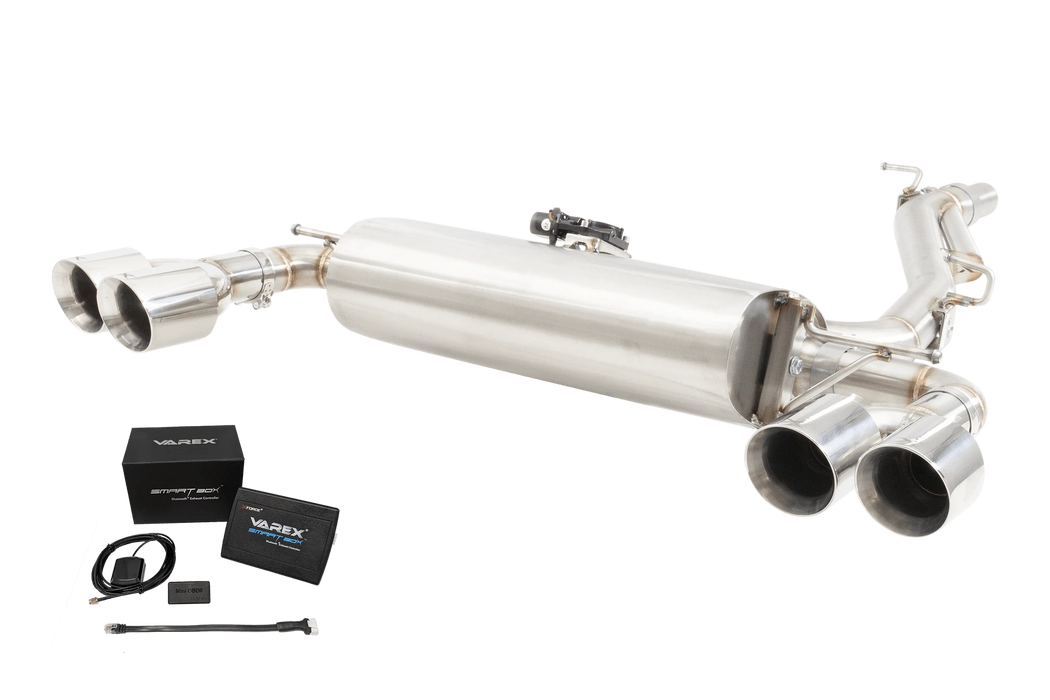 XFORCE - VW Tiguan R Varex Valved Cat Back Exhaust System SmartBox (2022 - On)
