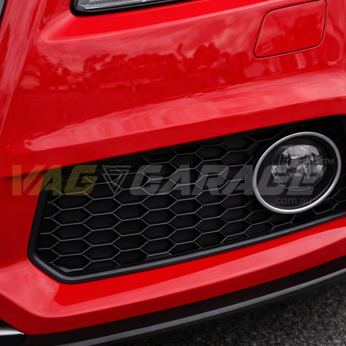 Audi RS Style Honeycomb Foglight Grille - A5/S5/RS5 B8 (2009 - 2011)