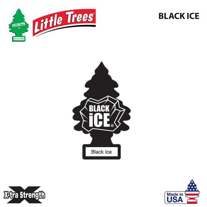 Little Trees - X-tra Strength Black Ice Car Freshener