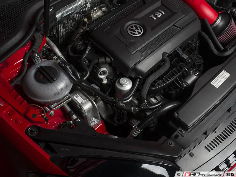 ECS Tuning Billet Engine Oil Dipstick - Polished Silver | VW MK7/7.5/8 GTI/R & Tiguan