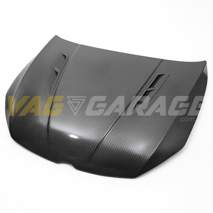 Carbon Fibre RZ Style Bonnet Hood MK7/7.5 Golf