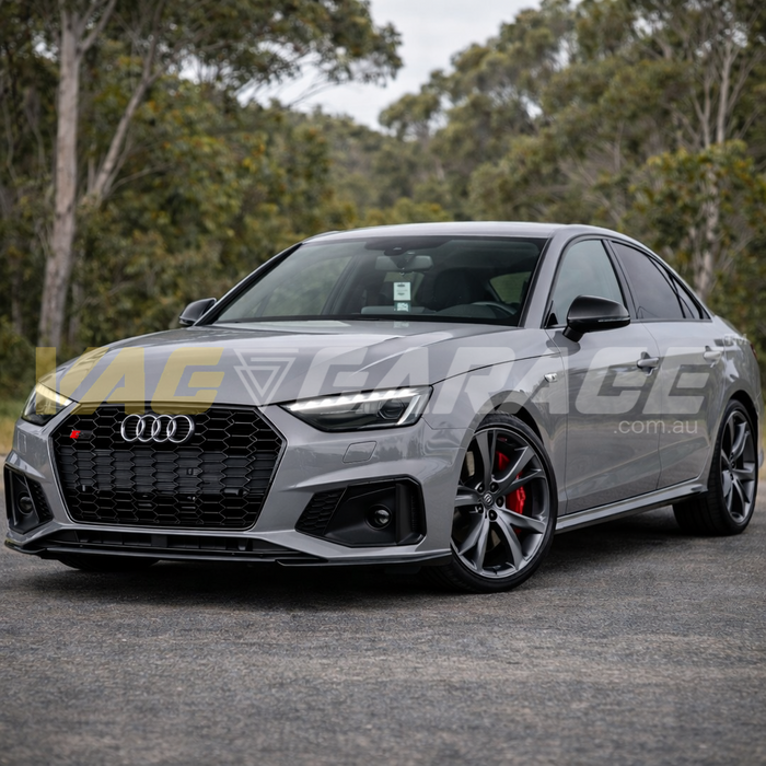 Audi RS Style Honeycomb Foglight Grille - A4/S4/RS4 B9.5 (2020 - 2024)