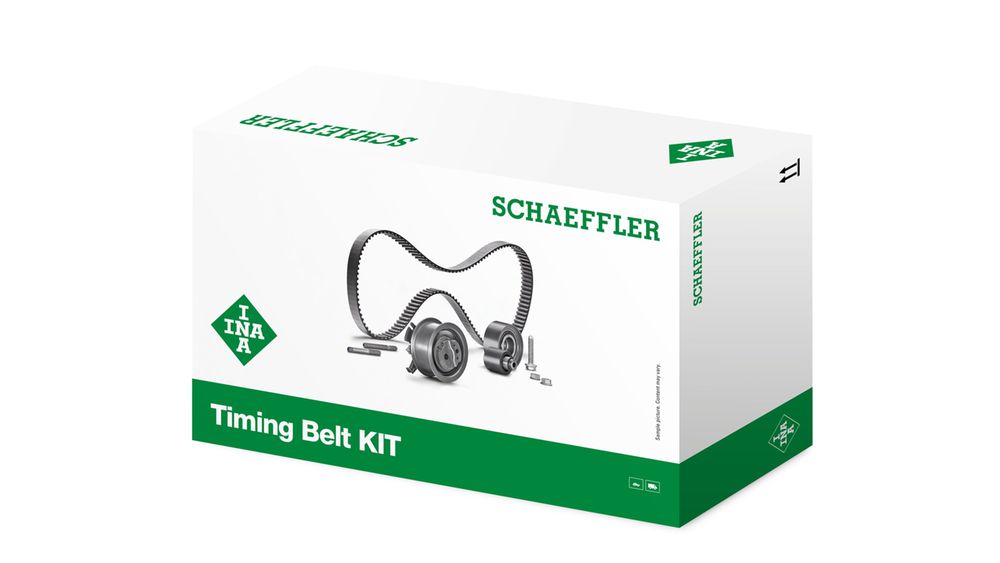 INA - Timing Belt Kit - Volkswagen SCIROCCO III (137, 138) 2.0 TDI CBDB, CFHC